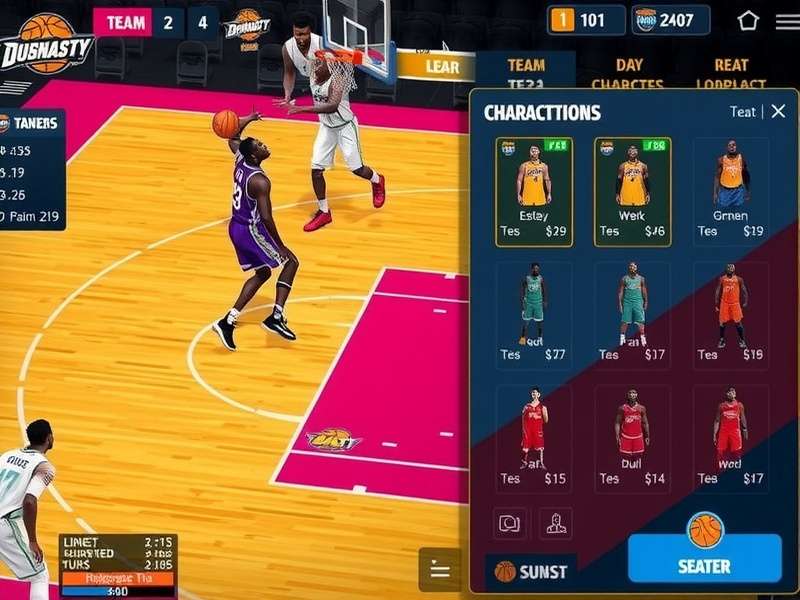 Dunk Dynasty Supreme character customization options